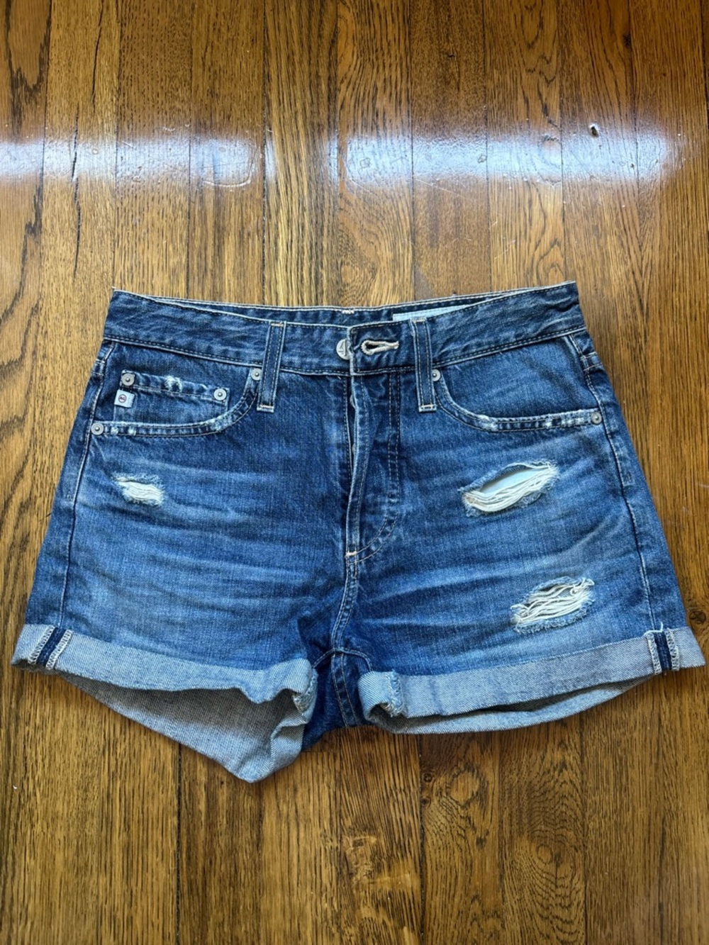 AG “The Alex” Denim Shorts